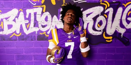 LSU hosted 4-star S Devin Jackson for an official visit to kick off the month of June